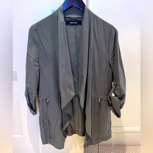 Zara green lightweight jacket